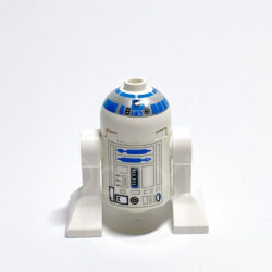 LEGO Star Wars Astromech Droid Minifigur (SW0028) auf weißem Hintergrund