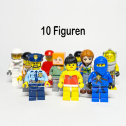 10er Pack LEGO Minifiguren Konvolut - 10 LEGO Minifiguren bunt gemischt 10er Pack LEGO Minifiguren bunt gemischt