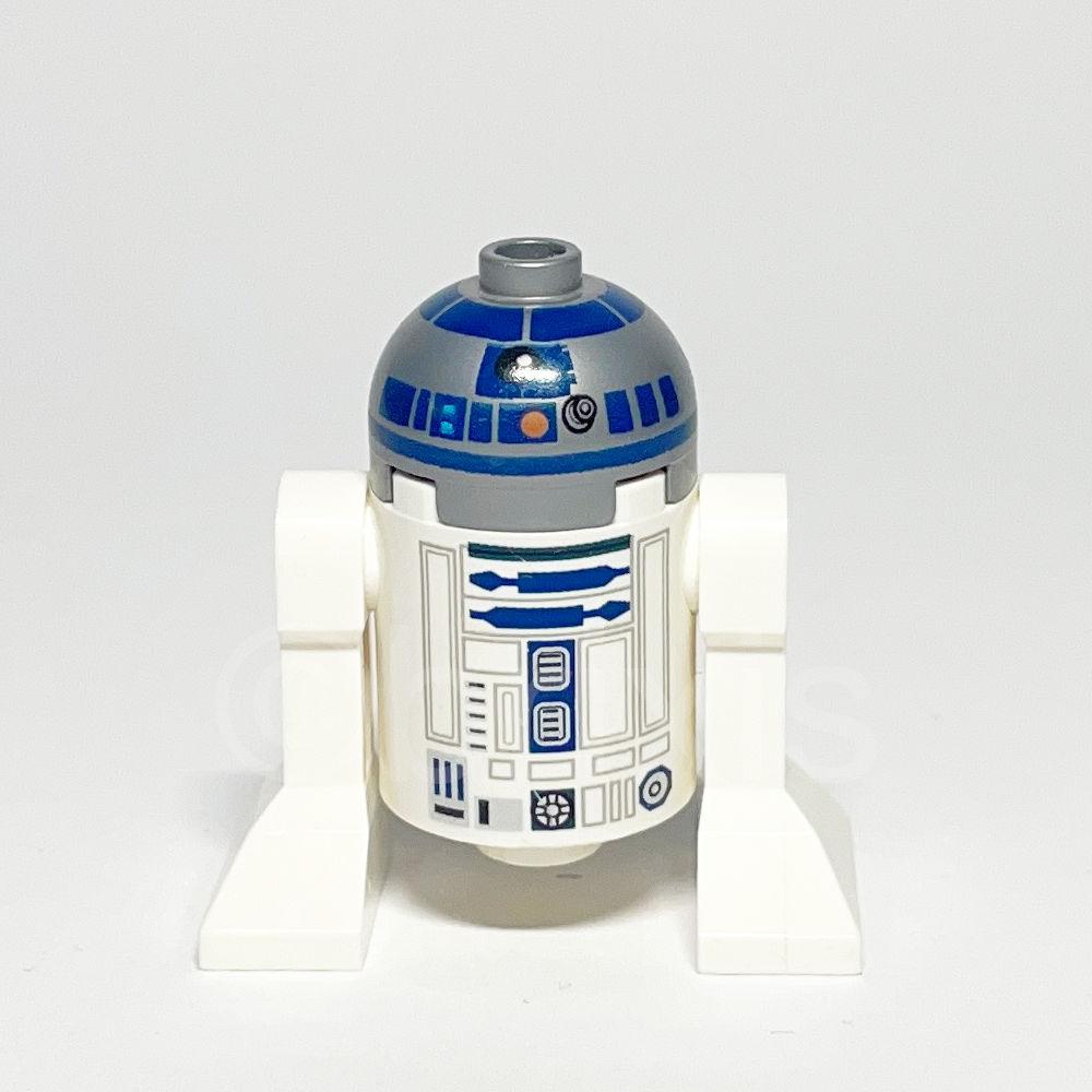 LEGO Star Wars Minifigur Astromech Droid (SW0527) gebraucht - LEGO Minifigur SW0527 Astromech Droid R2 D2 LEGO Star Wars Minifigur Astromech Droid (SW0527) – Vorderansicht