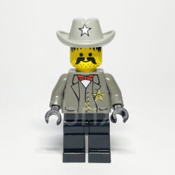 LEGO Western Minifigur Sheriff Duke (WW021) – Vorderansicht