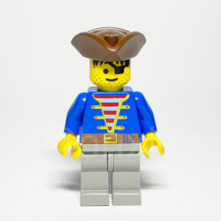 LEGO Pirates Minifigur Pirat (PI008) – Vorderansicht