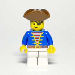 LEGO Pirates Minifigur Pirat (PI009) – Vorderansicht
