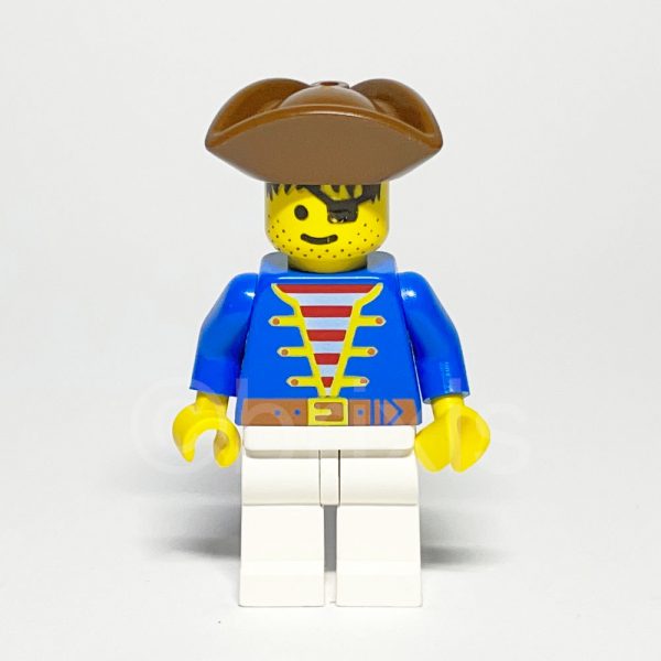 LEGO Minifigur PI009 - Pirate Blue Jacket