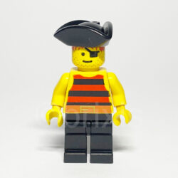 LEGO Pirates Minifigur Pirat (PI025) – Vorderansicht