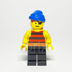 LEGO Pirates Minifigur Pirat (PI027) – Vorderansicht