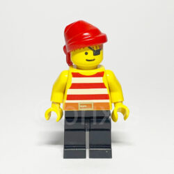 LEGO Pirates Minifigur Pirat (PI031) – Vorderansicht