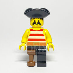 LEGO Pirates Minifigur Pirat (PI038) – Vorderansicht