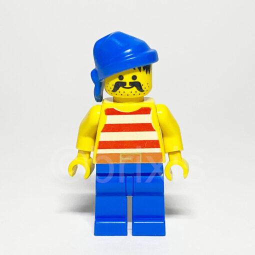 LEGO Minifigur PI040 - Pirate Red