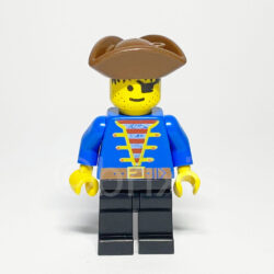 LEGO Pirates Minifigur Pirat (PI080) – Vorderansicht