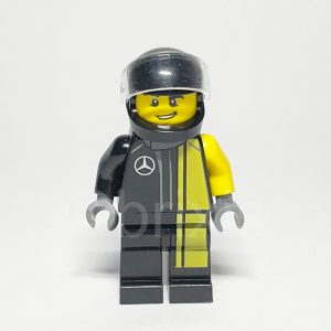 LEGO Minifigur SC034 - Mercedes AMG Fahrer
