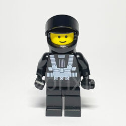 LEGO Space Minifigur Blacktron I (SP134) – Vorderansicht