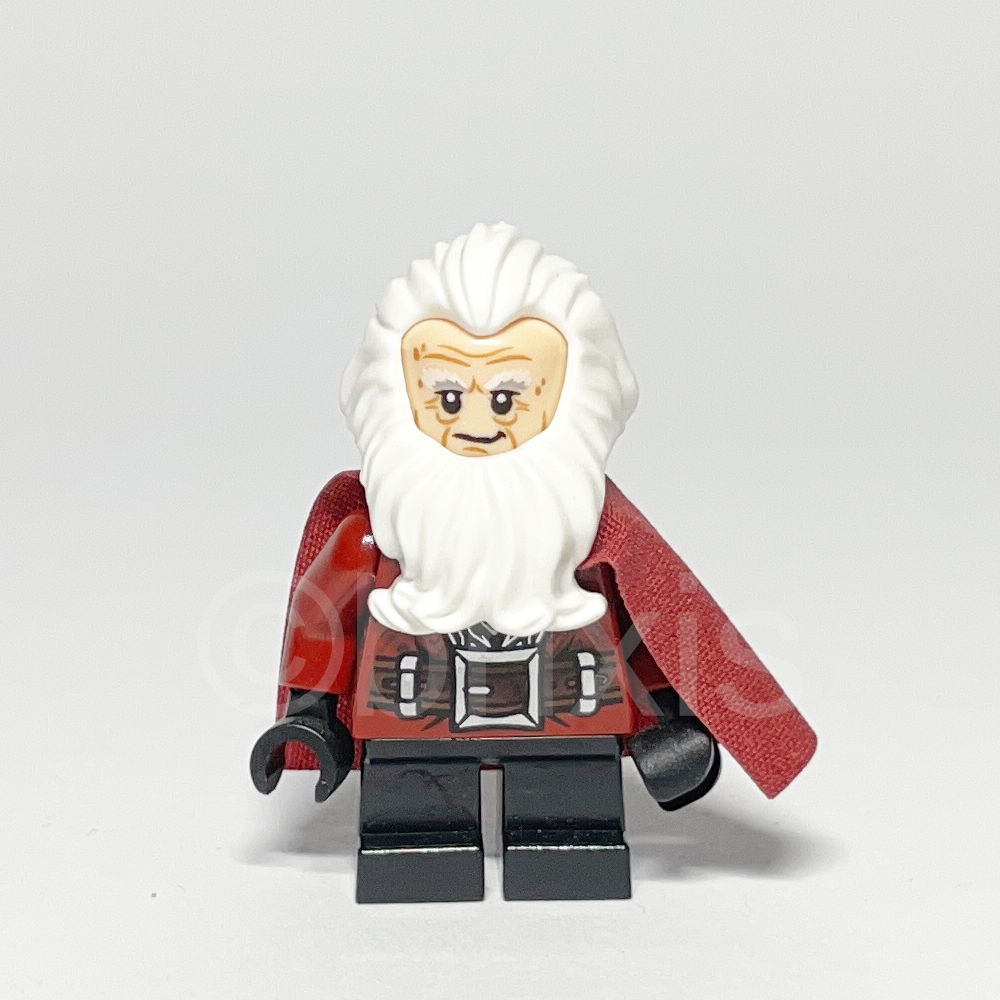 LEGO The Hobbit and The Lord of the Rings Minifigur Balin the Dwarf (LOR049) gebraucht - LEGO Lord of the Rings Balin the Dwarf Minifigure LOR049 LEGO Lord of the Rings Minifigur Balin the Dwarf (LOR049) – Vorderansicht