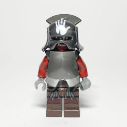 LEGO Lord of the Rings Minifigur Uruk-hai (LOR022) – Vorderansicht
