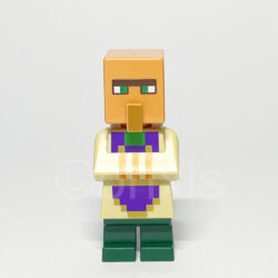 LEGO Minecraft Minifigur Villager (MIN076) – Vorderansicht