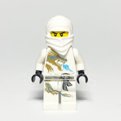 LEGO NINJAGO Minifigur Zane DX (NJO0018) – Vorderansicht