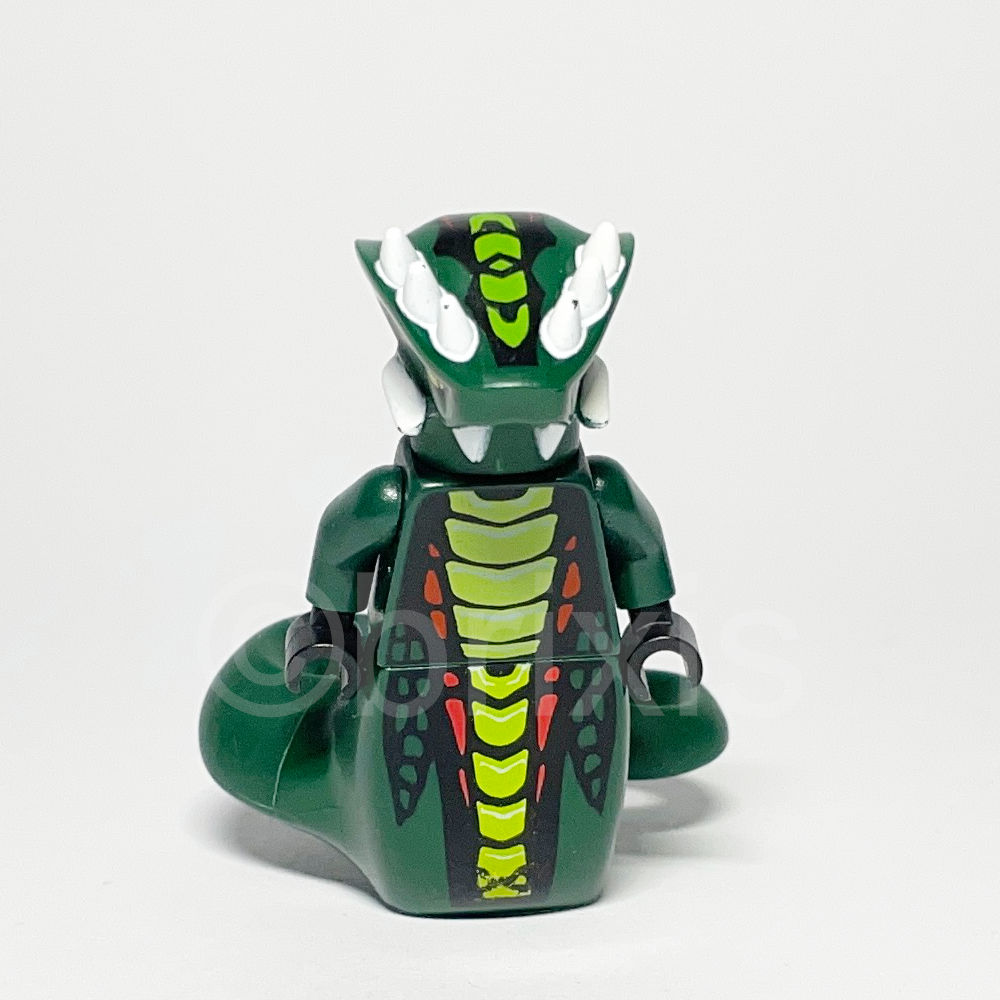 LEGO NINJAGO Minifigur Acidicus (NJO0066) gebraucht - Lego Minifigur NJO066 Acidicus LEGO NINJAGO Minifigur Acidicus (NJO0066) – Vorderansicht