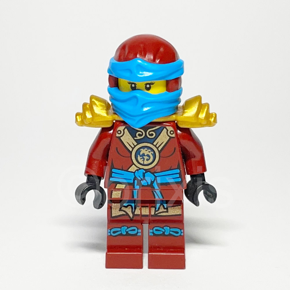 LEGO NINJAGO Minifigur Nya (NJO0165) gebraucht - Lego Minifigur NJO165 Nya LEGO NINJAGO Minifigur Nya (NJO0165) – Vorderansicht