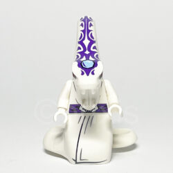 LEGO NINJAGO Minifigur Pythor Chumsworth (NJO0220) – Vorderansicht