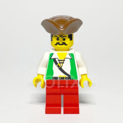 LEGO Pirates Minifigur Pirat (PI049) – Vorderansicht
