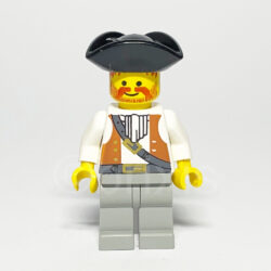 LEGO Pirates Minifigur Pirat (PI053) – Vorderansicht