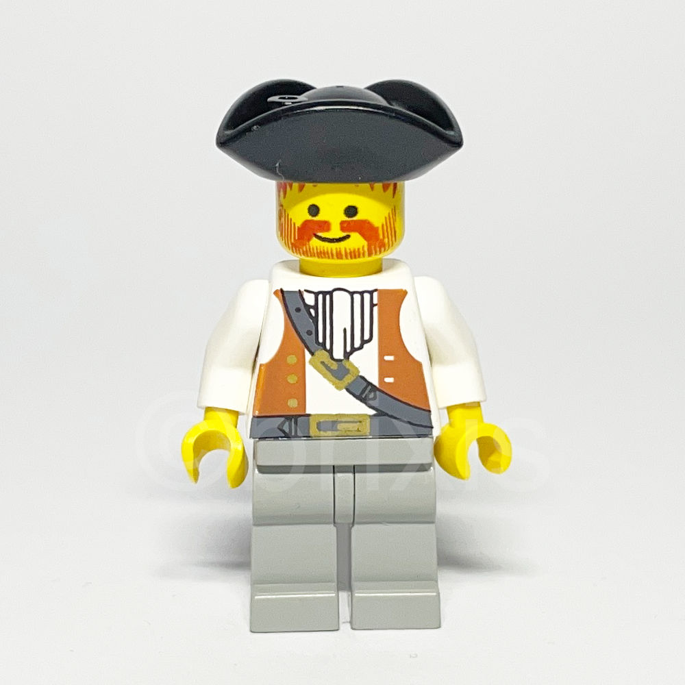 LEGO Pirates Minifigur Pirate (PI053) gebraucht - Lego Minifigur PI053 Pirat LEGO Pirates Minifigur Pirat (PI053) – Vorderansicht