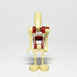 LEGO Star Wars Minifigur Security Battle Droid (SW0347) – Vorderansicht