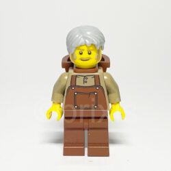 LEGO Designer Program Minifigur Castle Farmer (ADP015) – Vorderansicht