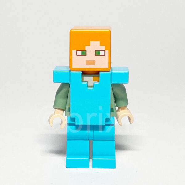 LEGO Minecraft Alex Minifigure MIN070