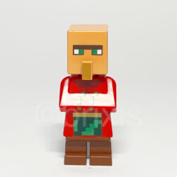LEGO Minecraft Minifigur Villager (MIN120) – Vorderansicht