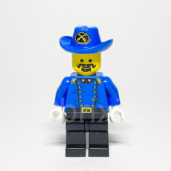 LEGO Western Minifigur Cavalry General (WW001) – Vorderansicht