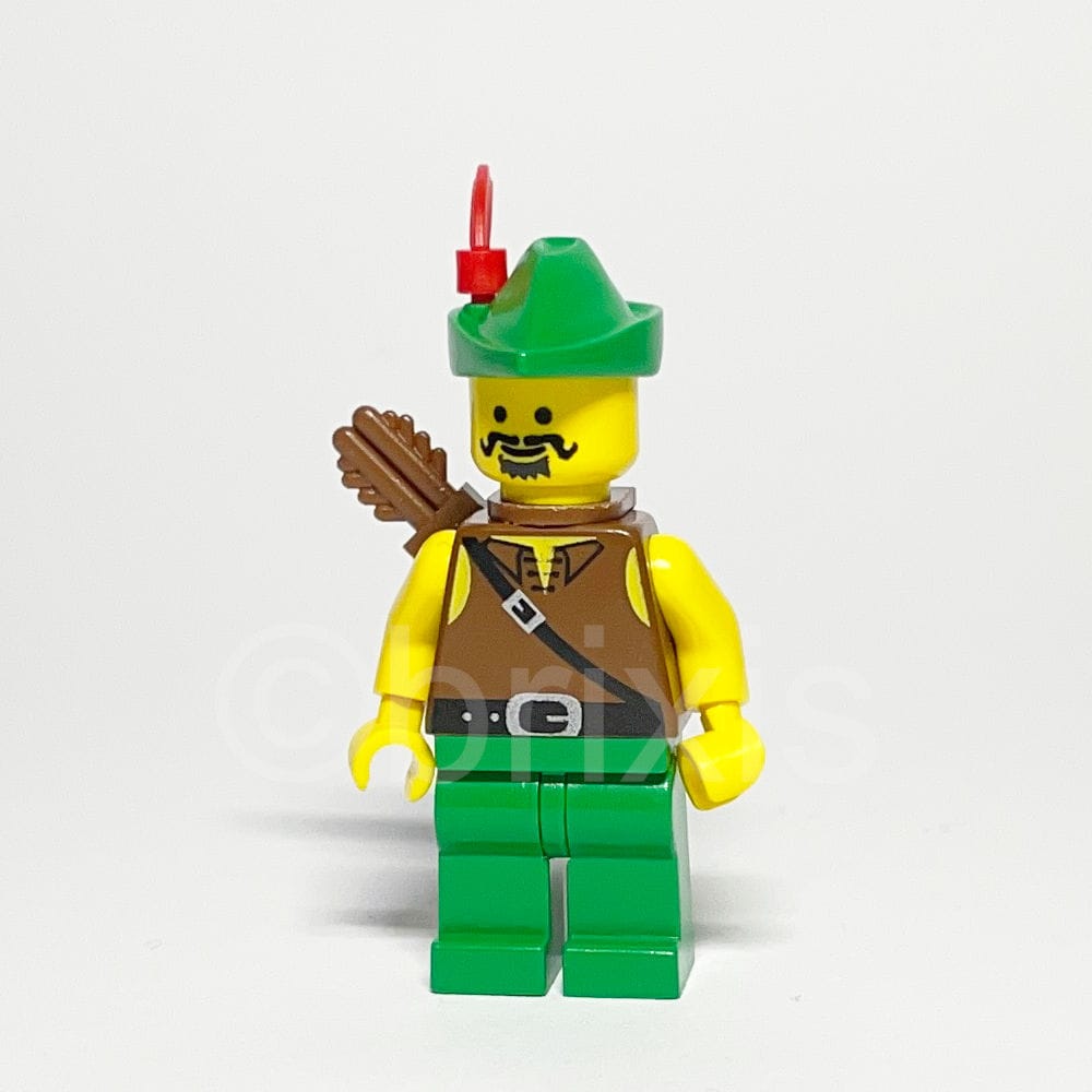 LEGO Castle Minifigur Dark Forest (CAS285) gebraucht - Lego Minifigur CAS285 Forestman LEGO Castle Minifigur Forestman 1 (CAS285) – Vorderansicht