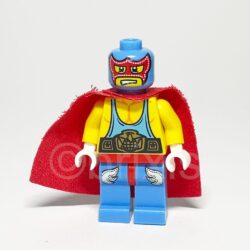 LEGO Collectible Minifigur Super Wrestler (COL010) – Vorderansicht