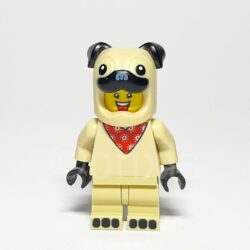 LEGO Collectible Minifigur Pug Costume Guy (COL378) – Vorderansicht