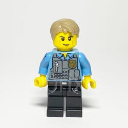 LEGO Town Minifigur Police (CTY0341) – Vorderansicht