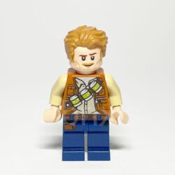 LEGO Jurassic World Minifigur Owen Grady (JW066) – Vorderansicht