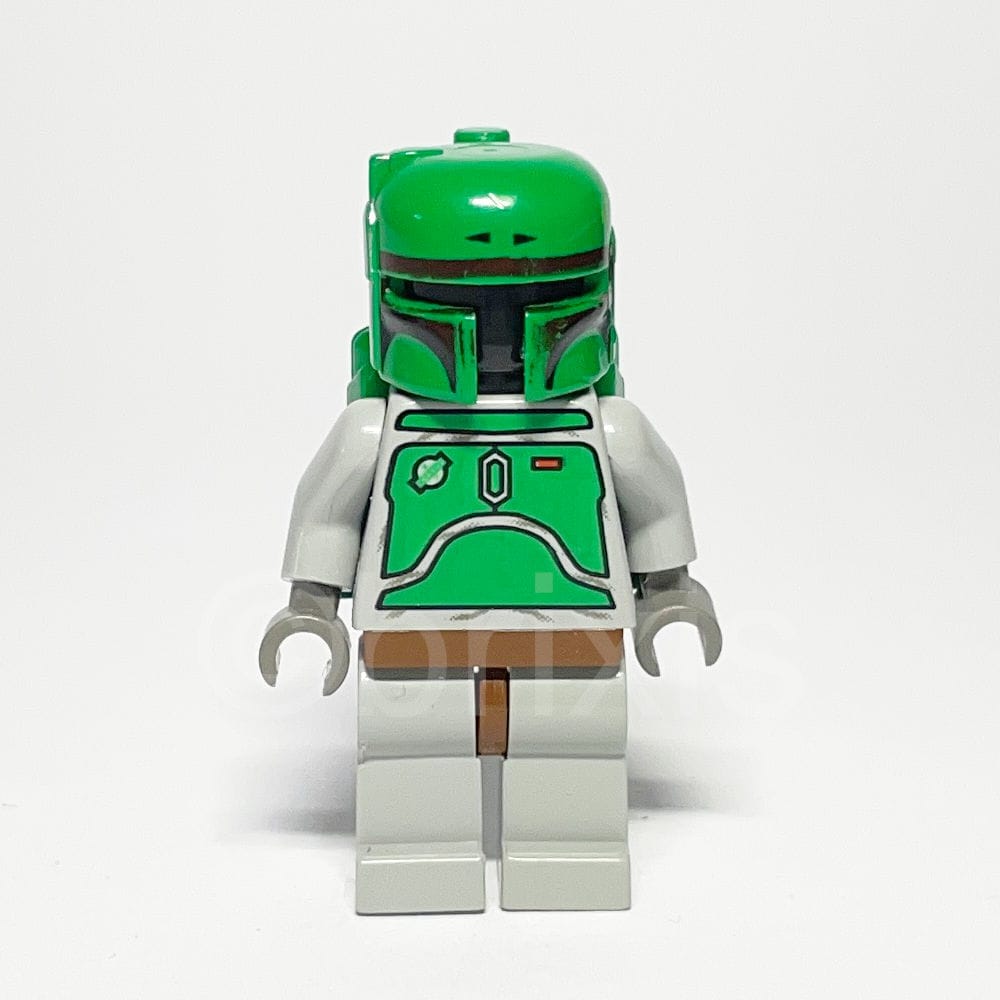 LEGO Star Wars Minifigur Boba Fett (SW0002) gebraucht - Lego Minifigur SW0002 Boba Fett LEGO Star Wars Minifigur Boba Fett (SW0002) – Vorderansicht
