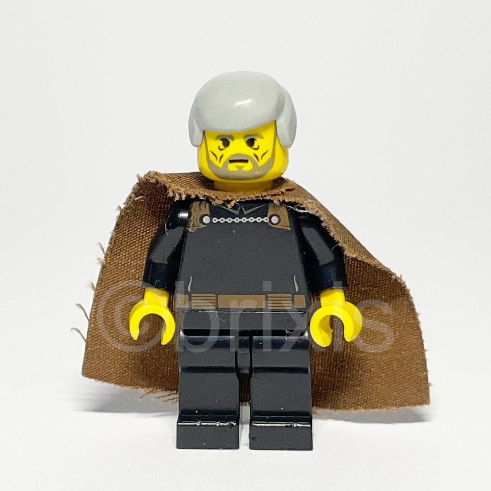 LEGO Star Wars Minifigur Count Dooku (SW0060) gebraucht - Lego Minifigur SW0060 Count Dooku LEGO Star Wars Minifigur Count Dooku (SW0060) – Vorderansicht