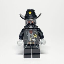 LEGO Movie Minifigur Sheriff Not-a-Robot (TLM023) – Vorderansicht