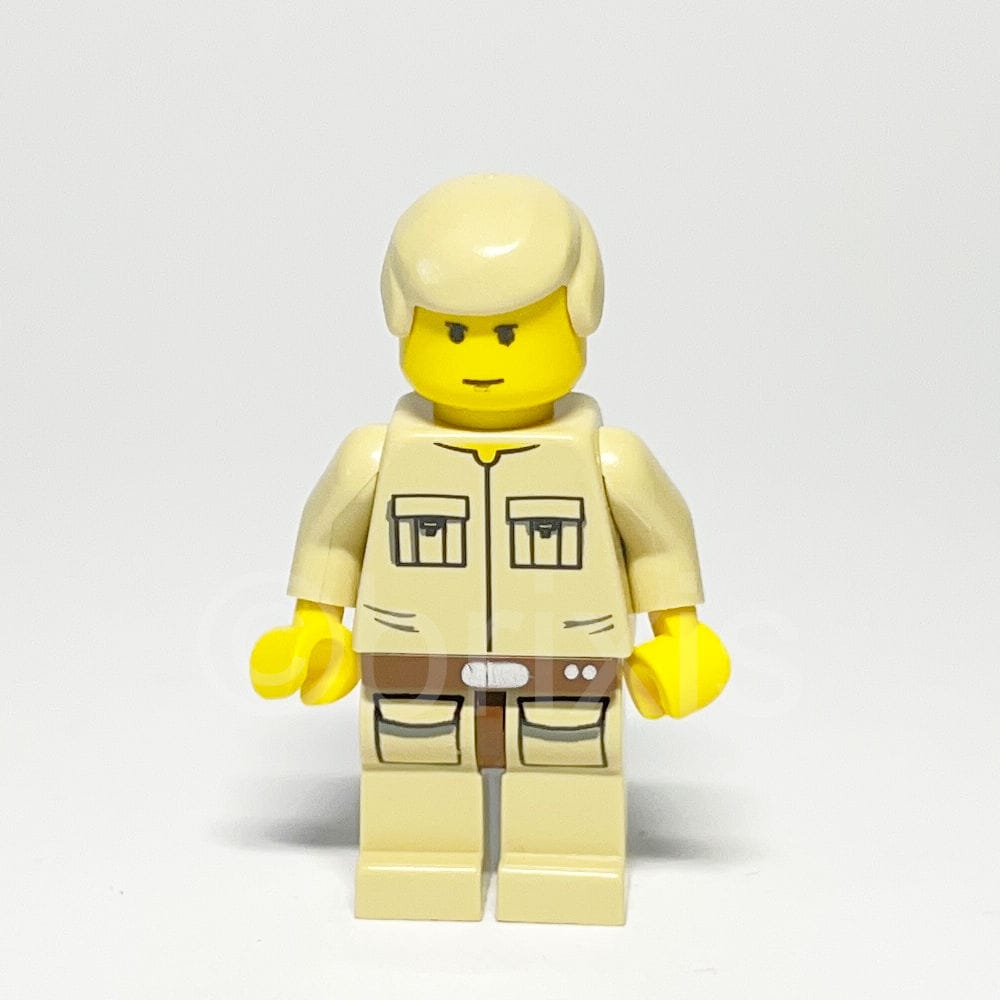 LEGO Star Wars Minifigur Luke Skywalker (SW0103) gebraucht - Lego Minifigur SW0103 Luke Skywalker LEGO Star Wars Minifigur Luke Skywalker (SW0103) – Vorderansicht