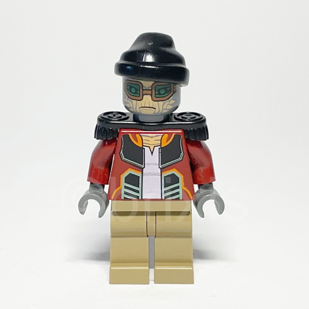 LEGO Star Wars Minifigur Hondo Ohnaka (SW0246) gebraucht - Lego Minifigur SW0246 Hondo Ohnaka LEGO Star Wars Minifigur Hondo Ohnaka (SW0246) – Vorderansicht