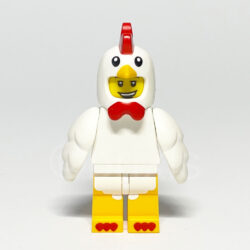 LEGO Collectible Minifigur Chicken Suit Guy (COL135) – Vorderansicht