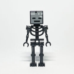 LEGO Minecraft Minifigur Wither Skeleton (MIN025) – Vorderansicht