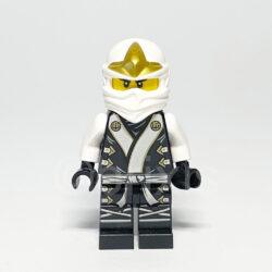 LEGO NINJAGO Minifigur Zane (NJO0076) – Vorderansicht