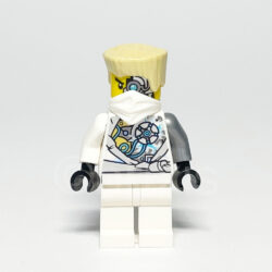 LEGO NINJAGO Minifigur Zane Techno Robe (NJO0085) – Vorderansicht