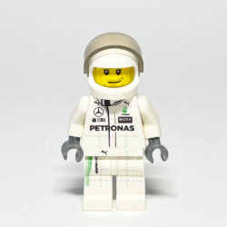 LEGO Speed Champions Minifigur Mercedes (SC043) – Vorderansicht
