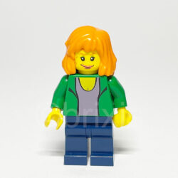 LEGO Spider-Man Minifigur Mary Jane 2 (SPD008) – Vorderansicht
