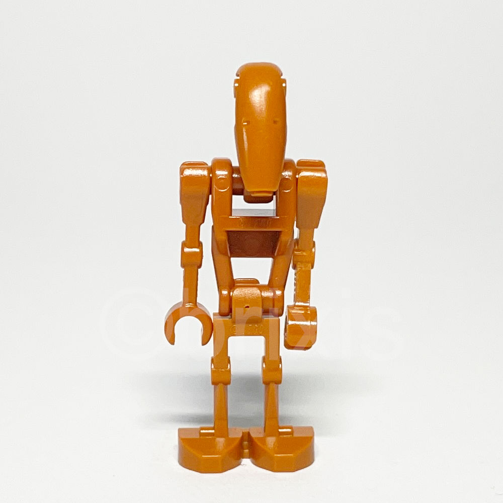 LEGO Star Wars Minifigur Battle Droid (SW0467) gebraucht - LEGO Star Wars Battle Droid Minifigure SW0467 LEGO Star Wars Minifigur Battle Droid (SW0467) – Vorderansicht