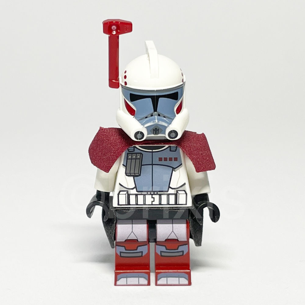 LEGO Star Wars Minifigur Clone ARC Trooper Hammer (SW0377) gebraucht - LEGO Star Wars Clone ARC Trooper Hammer Minifigure SW0377 LEGO Star Wars Minifigur Clone ARC Trooper Hammer (SW0377) – Vorderansicht