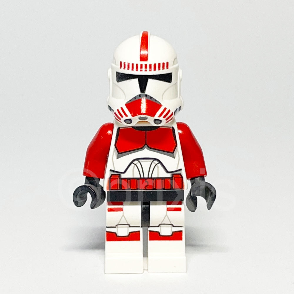 LEGO Star Wars Minifigur Clone Shock Trooper (SW0531) gebraucht - LEGO Star Wars Clone Shock Trooper Minifigure SW0531 LEGO Star Wars Minifigur Clone Shock Trooper (SW0531) – Vorderansicht