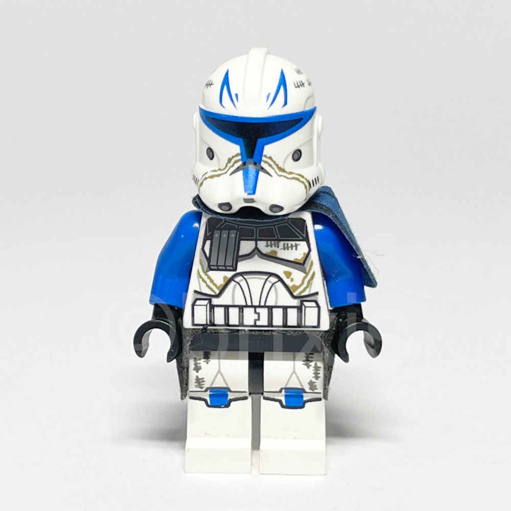 LEGO Star Wars Minifigur Clone Trooper Captain Rex (SW0450) gebraucht - LEGO Star Wars Clone Trooper Captain Rex Minifigure SW0450 LEGO Star Wars Minifigur Captain Rex (SW0450) – Vorderansicht
